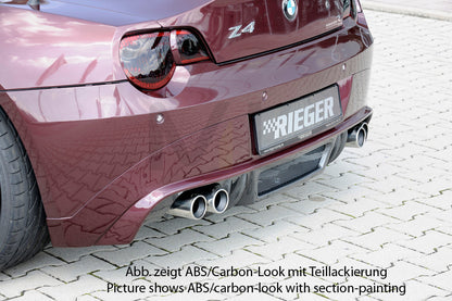 Rieger 00050510 BMW Z4 E85 Rear Diffuser 4 | ML Performance UK Car Parts