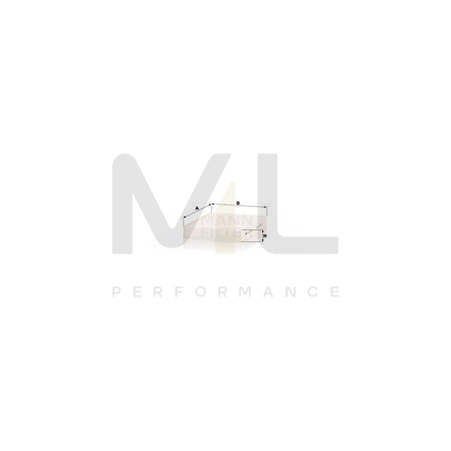 MANN-FILTER CU 25 003 Pollen filter Particulate Filter