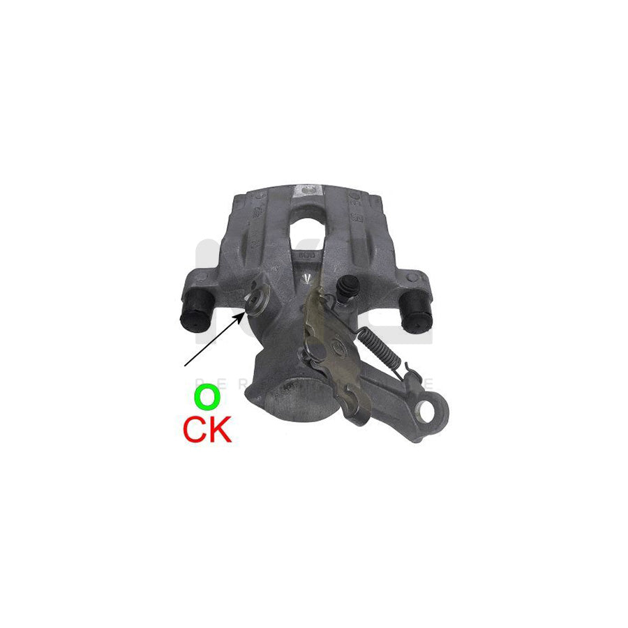 HELLA 8AC 355 382-731 Brake Caliper without holder