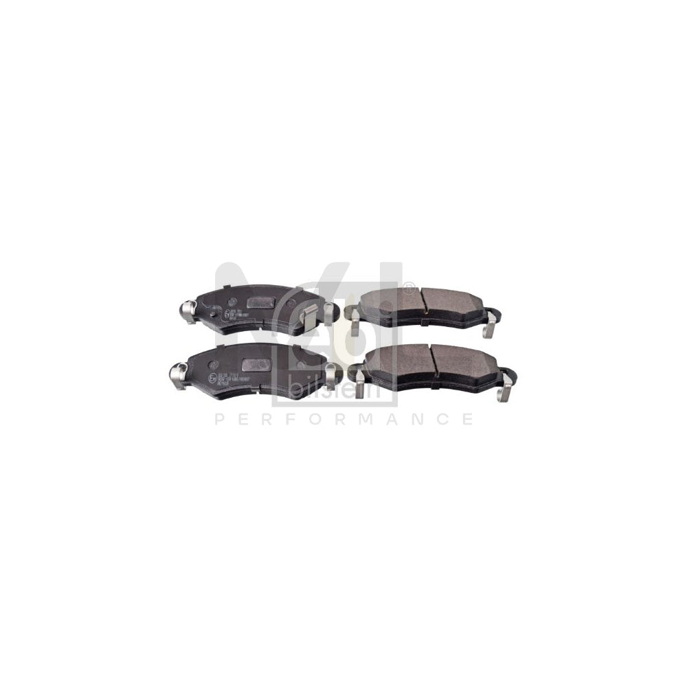 Febi Bilstein 16387 Brake Pad Set Front Axle, With Acoustic Wear Warning