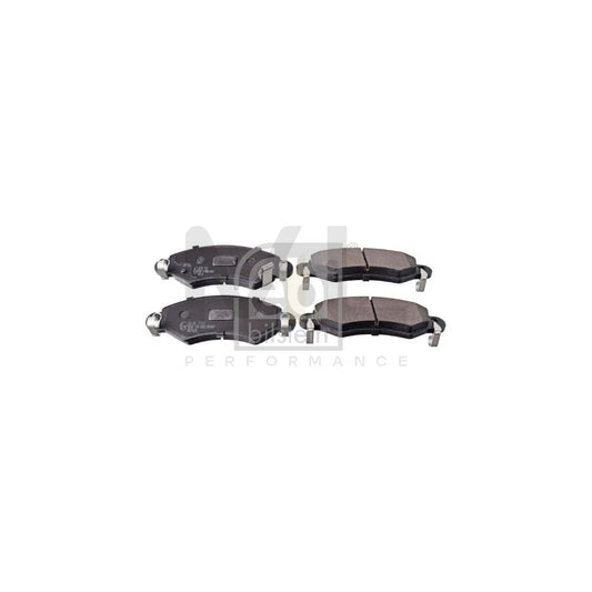 Febi Bilstein 16387 Brake Pad Set Front Axle, With Acoustic Wear Warning