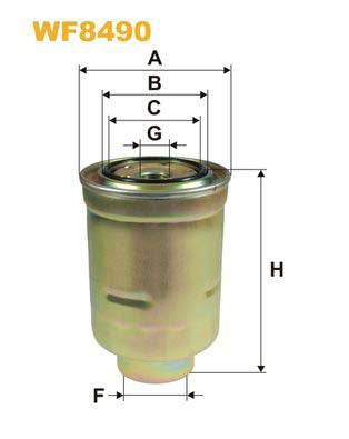 WIX Filters WF8490 Fuel Filter