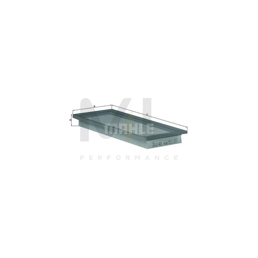 MAHLE ORIGINAL LX 463 Air Filter Filter Insert | ML Performance Car Parts