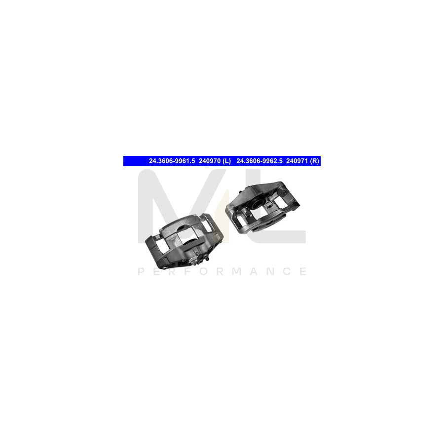 ATE 24.3606-9961.5 Brake Caliper without holder