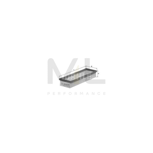 MAHLE ORIGINAL LX 488 Air Filter Filter Insert | ML Performance Car Parts