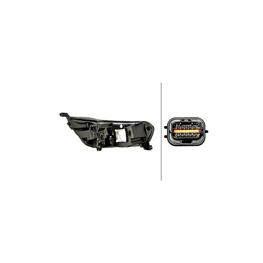 Hella 1EX 014 721-611 Headlight For Renault Trafic