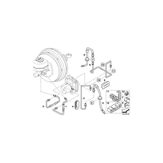 Genuine BMW 34323412740 E83 Pipe M10/M12 (Inc. X3) | ML Performance US Car Parts