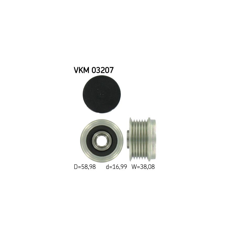 Skf Vkm 03207 Alternator Freewheel Clutch | ML Performance US Car Parts