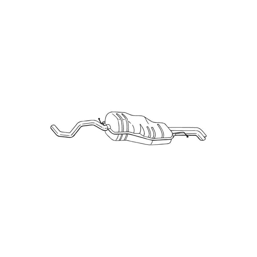 Bosal 282-131 Rear Silencer