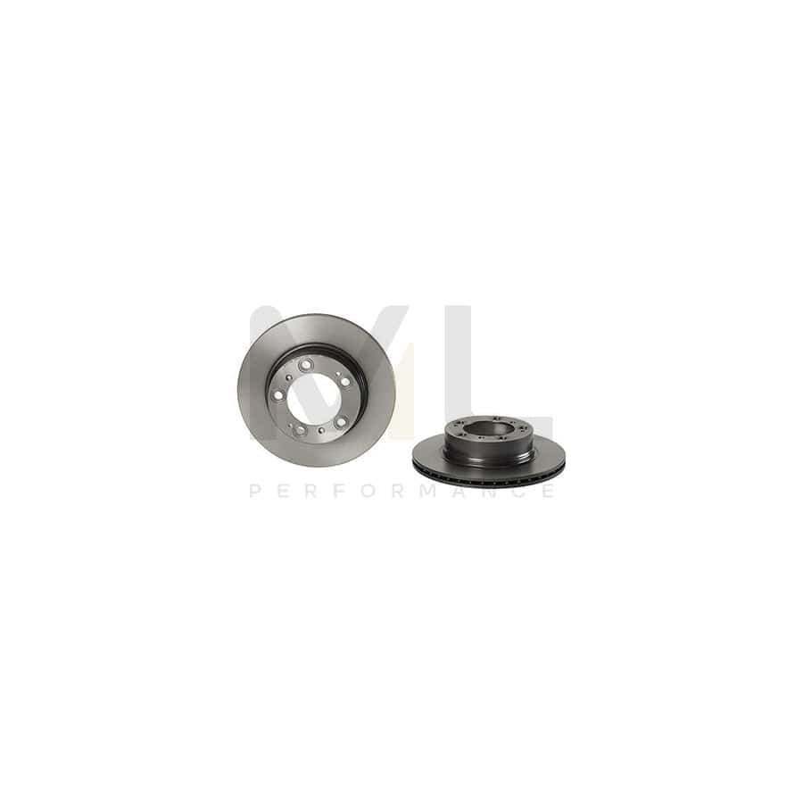 BREMBO 09.D580.11 Brake Disc for PORSCHE Boxster (986) Internally Vented, Coated, High-carbon, with bolts/screws | ML Performance Car Parts