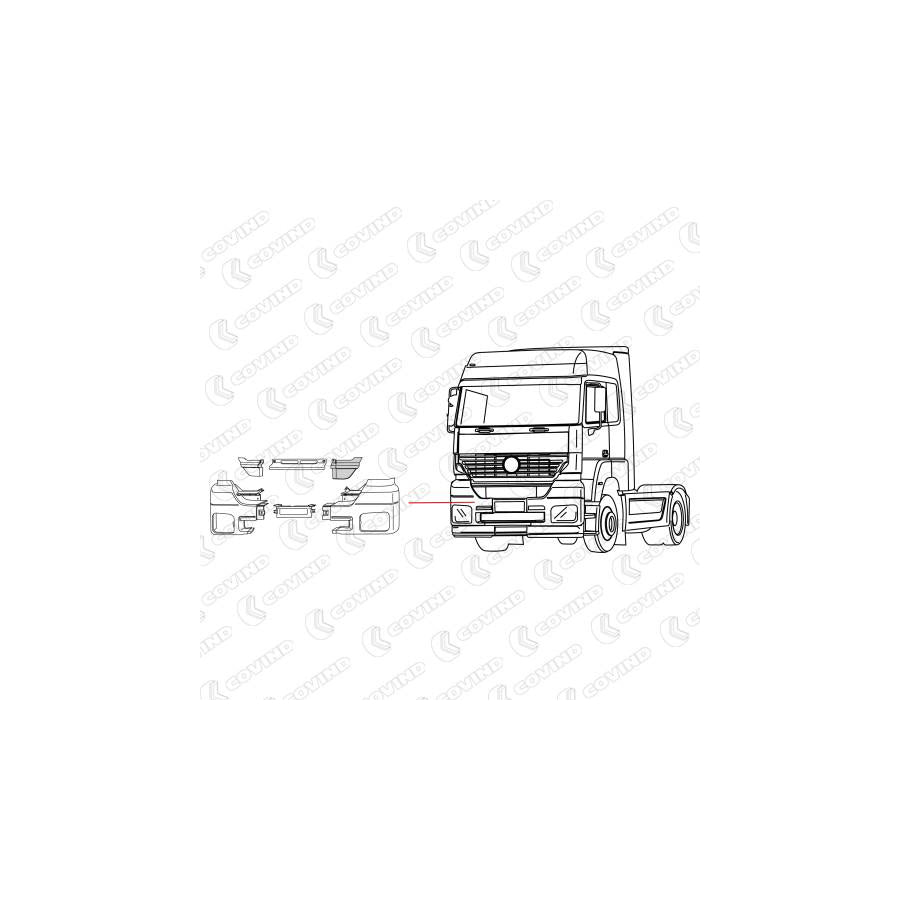 Covind 940/ 72 Bumper