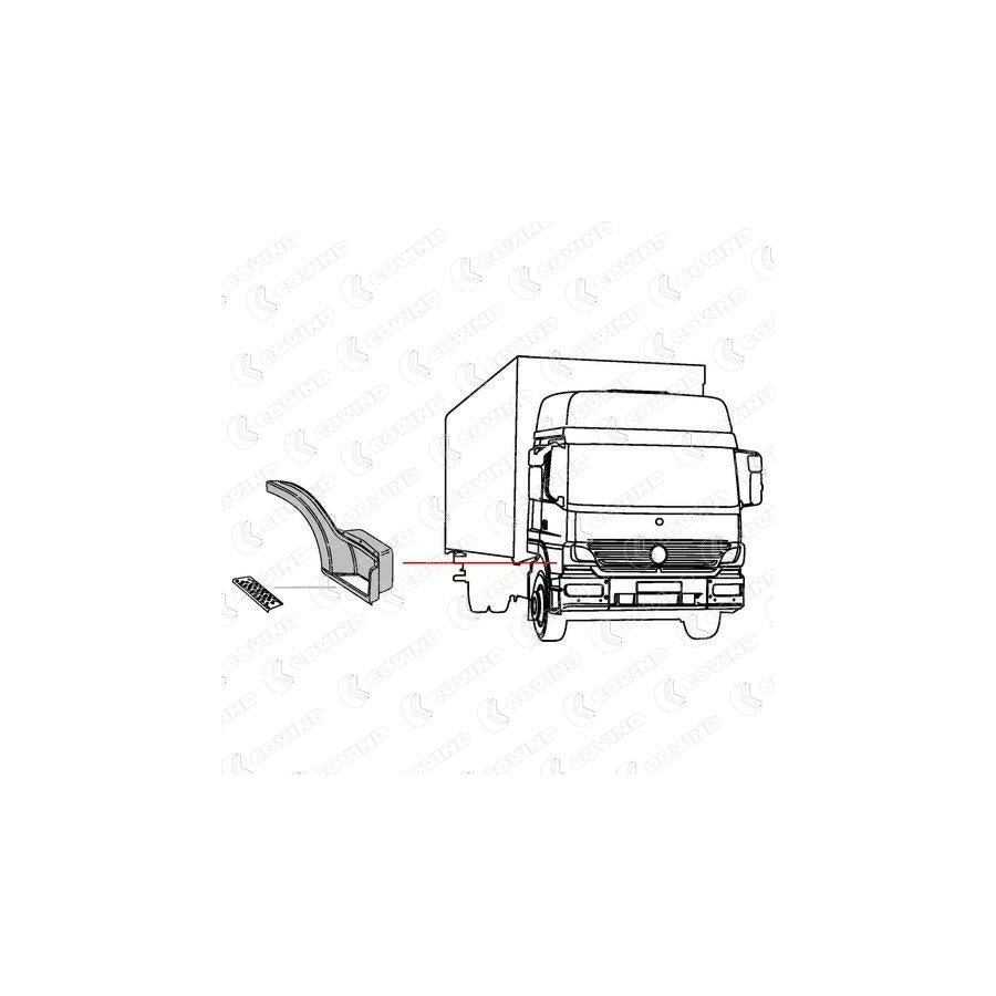 Covind 973/200 Rocker Panel
