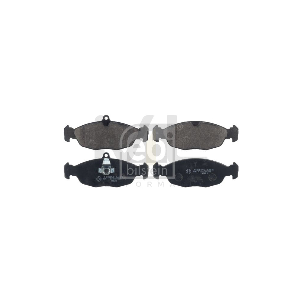 Febi Bilstein 116082 Brake Pad Set For Jaguar Xk Rear Axle