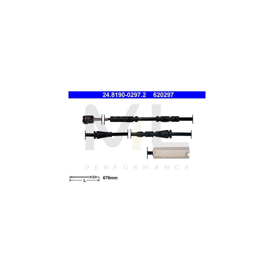 ATE 24.8190-0297.2 Brake pad wear sensor for BMW X1 (E84)