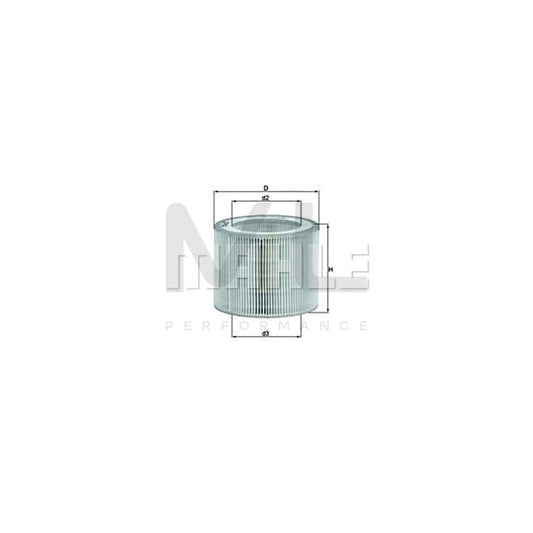 MAHLE ORIGINAL LX 746 Air Filter Filter Insert | ML Performance Car Parts