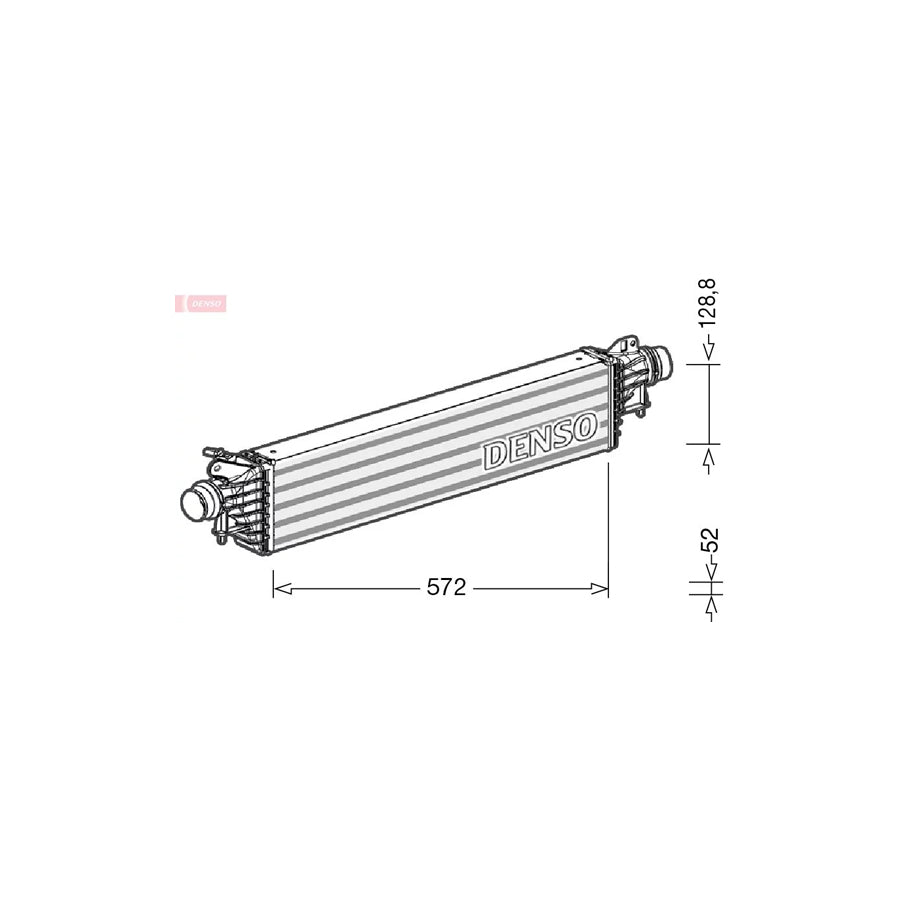 DENSO DIT20004 Intercooler