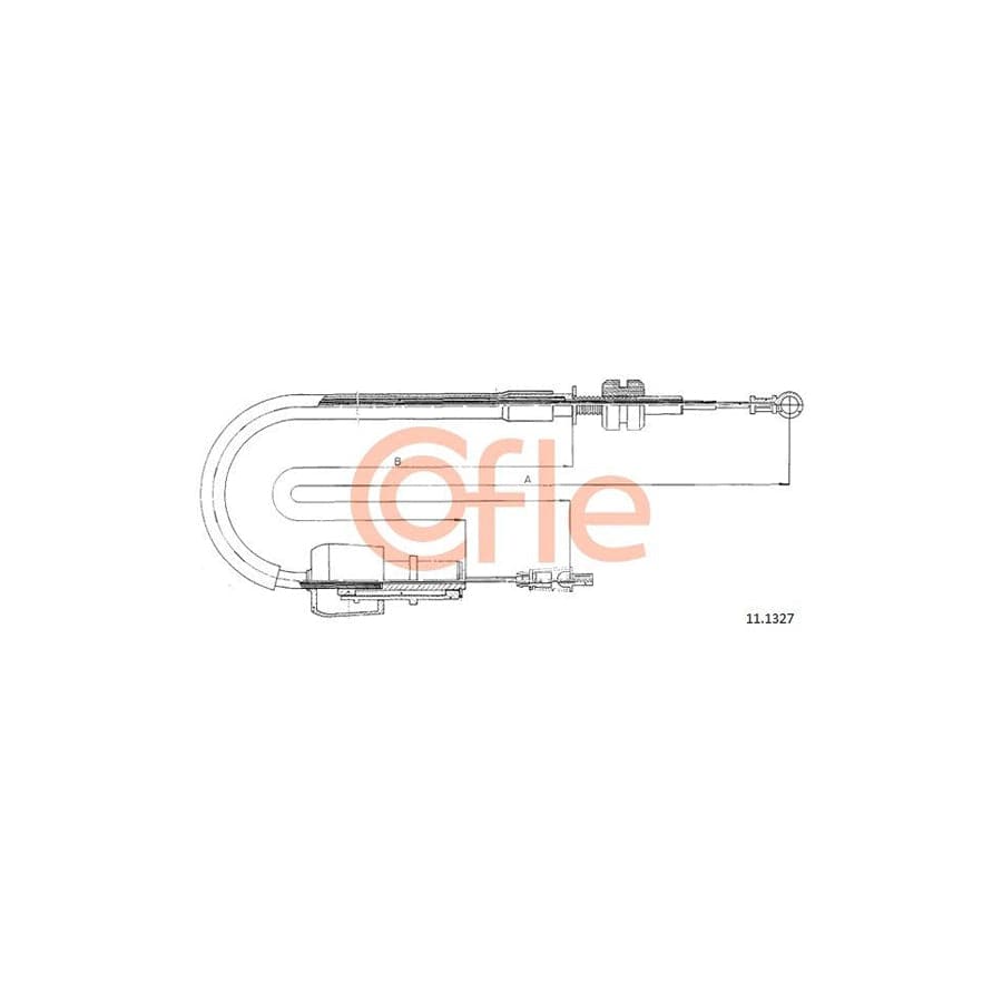 COFLE 11.1327 Throttle Cable