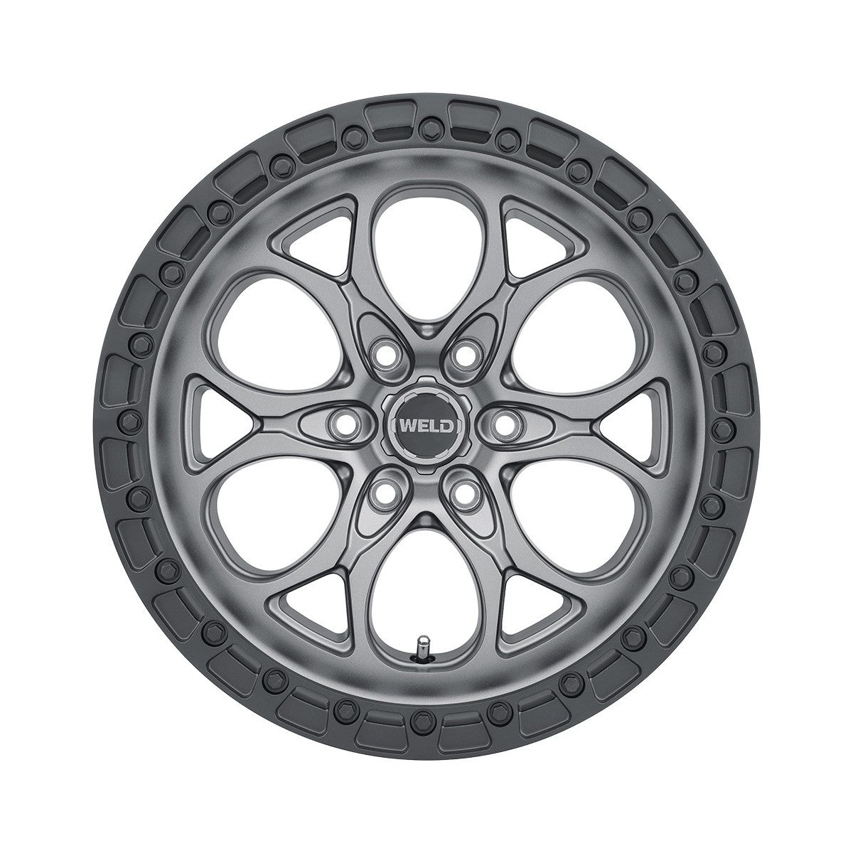 Weld W10700089475 Ledge 6 W107 Wheel 20x10 6x135 ET-18 BS4.75 Satin Gunmetal - Satin Black