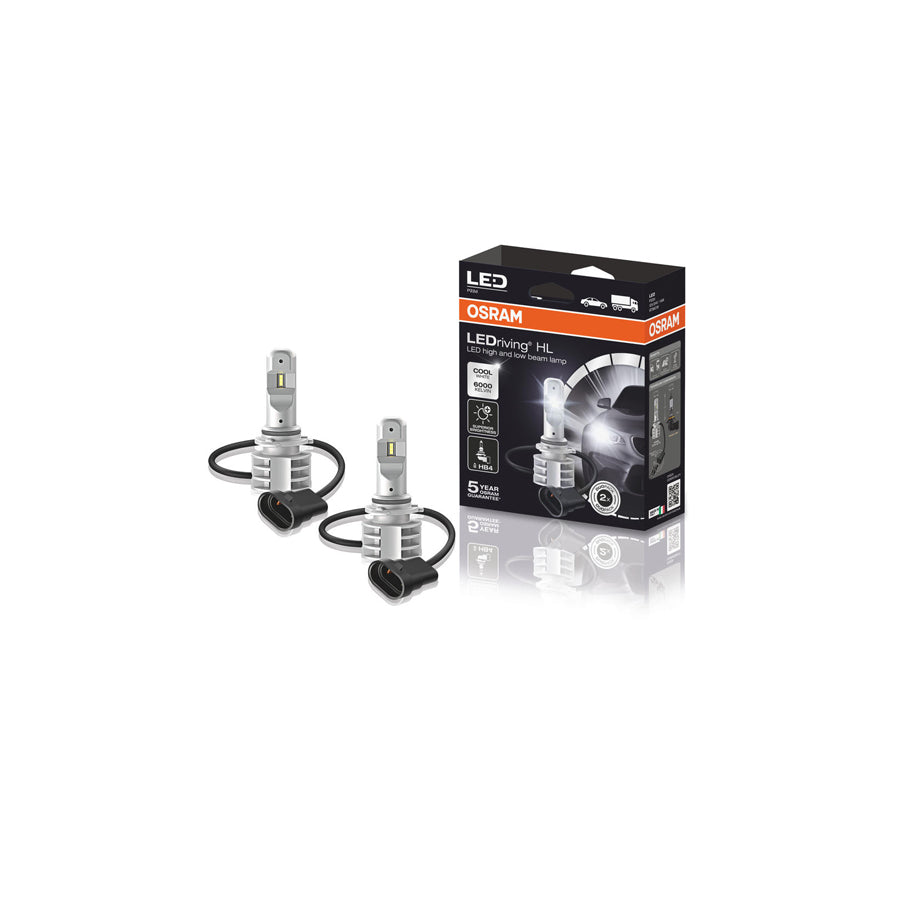 OSRAM  6000K Cool White HB4 LED Headlight Bulb Kit to replace HB4 Halogen 9736CW