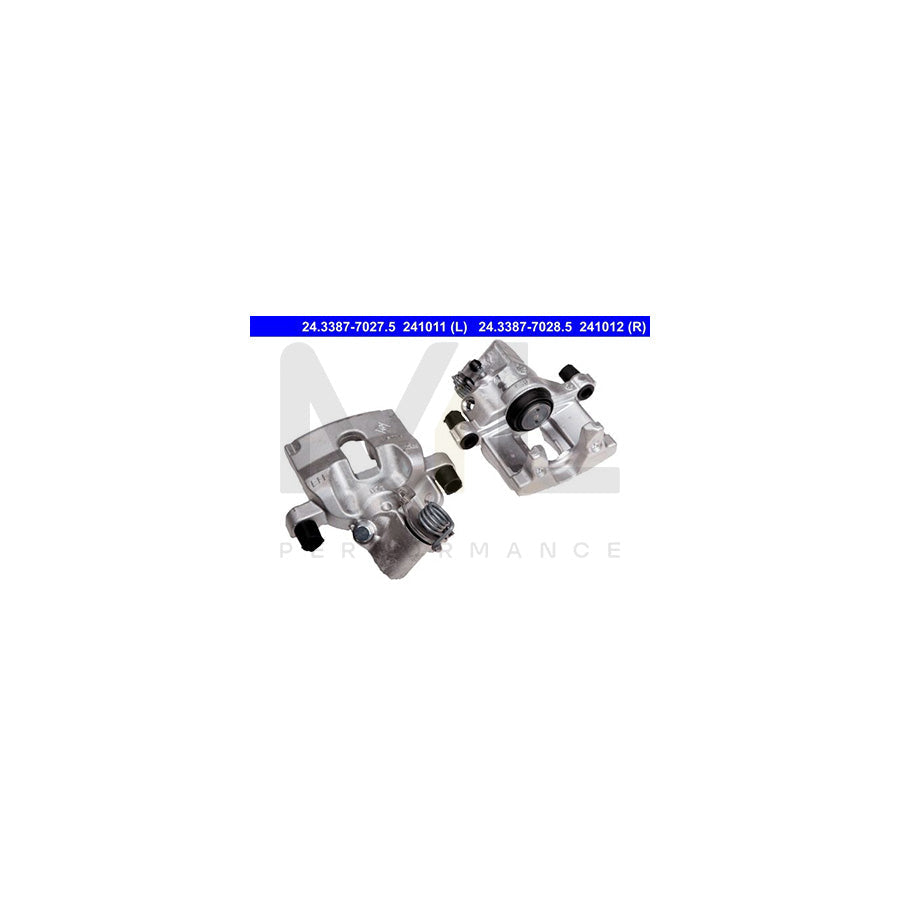 ATE 24.3387-7027.5 Brake Caliper for RENAULT LAGUNA without holder