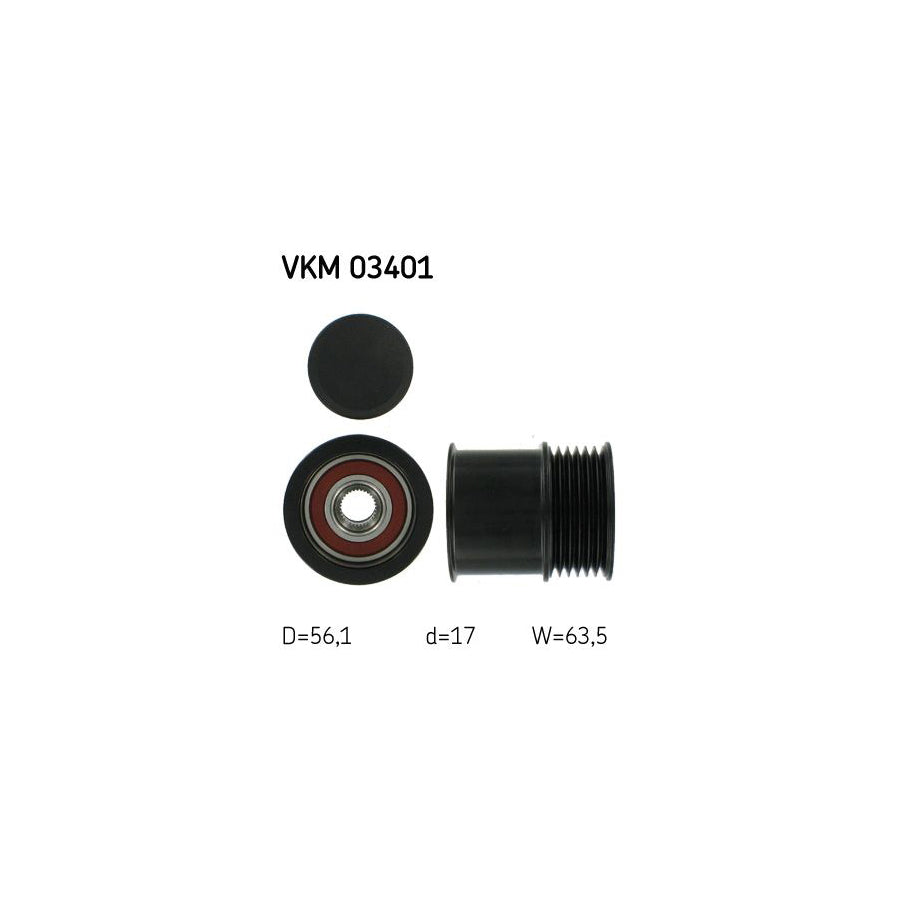 Skf Vkm 03401 Alternator Freewheel Clutch | ML Performance US Car Parts