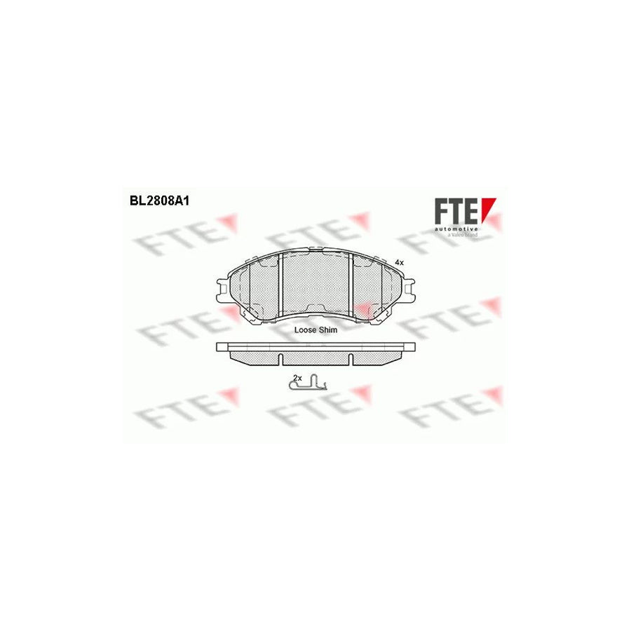 FTE 9010997 Brake Pad Set