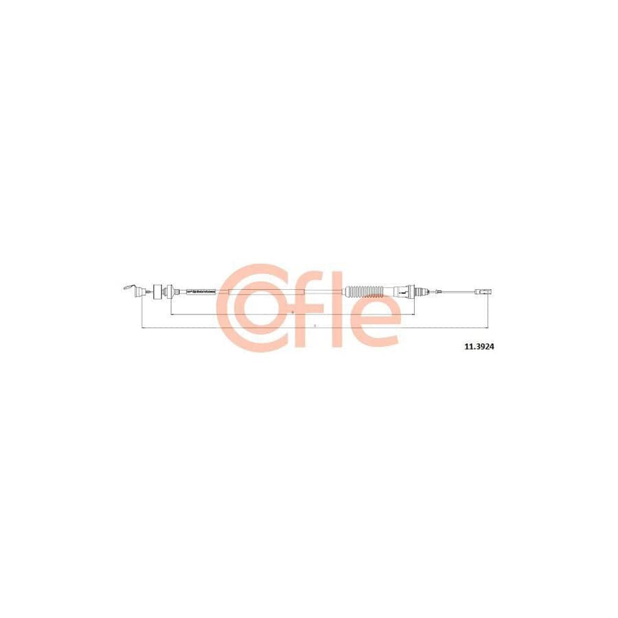 Cofle 11.3924 Clutch Cable