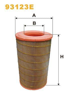 WIX Filters 93123E Air Filter