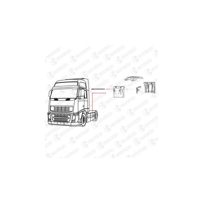 Covind 3Fh/527 Holder, Mudguard
