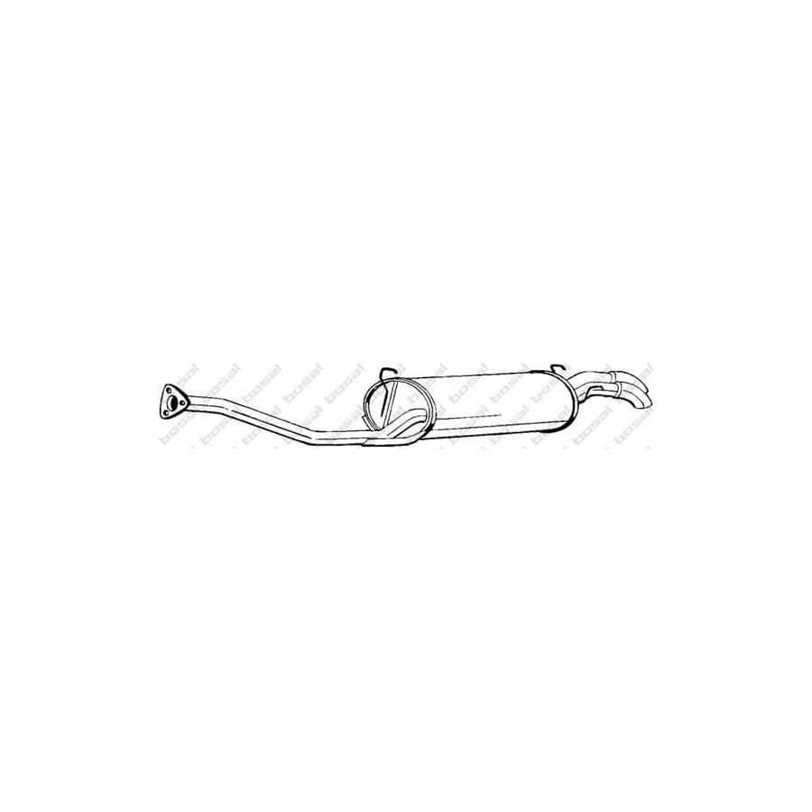 Bosal 282-017 Rear Silencer for Rover 800