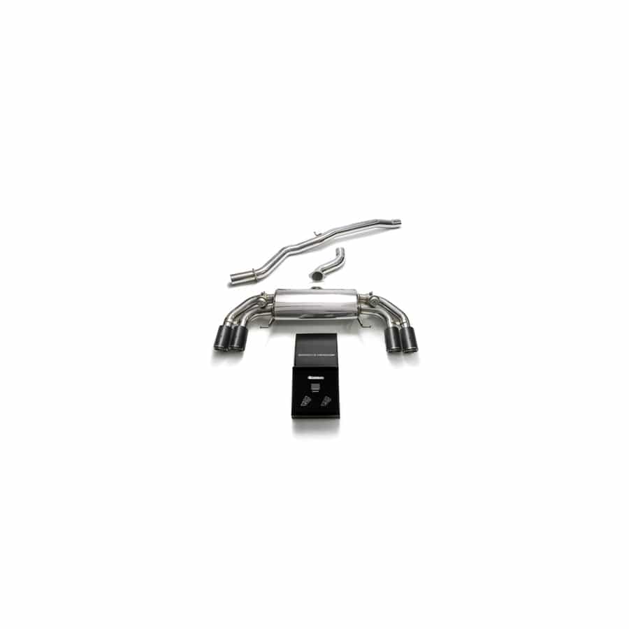 Armytrix AU8XS-QC11 Valvetronic Exhaust System Audi S1 8X 2.0 2014-2018 with Quad Carbon Fiber 3.5"