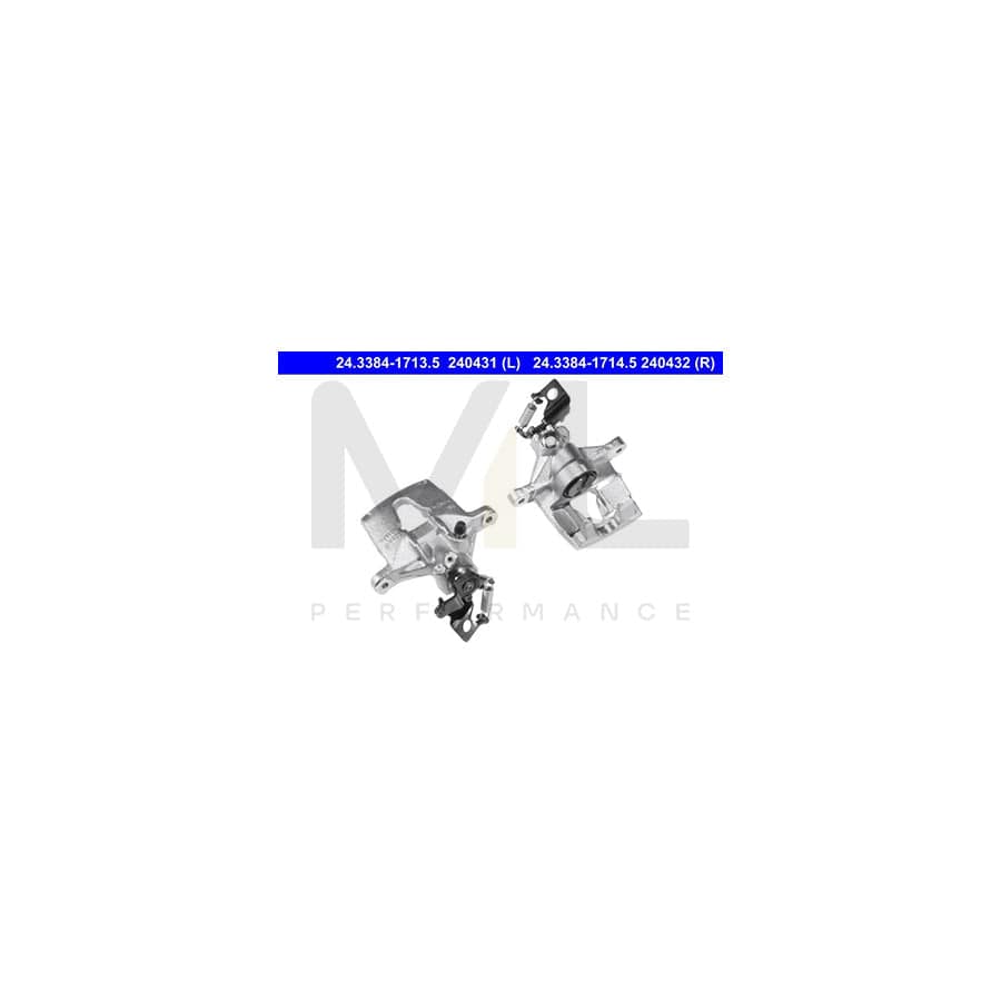 ATE 24.3384-1714.5 Brake Caliper for FORD MONDEO without holder