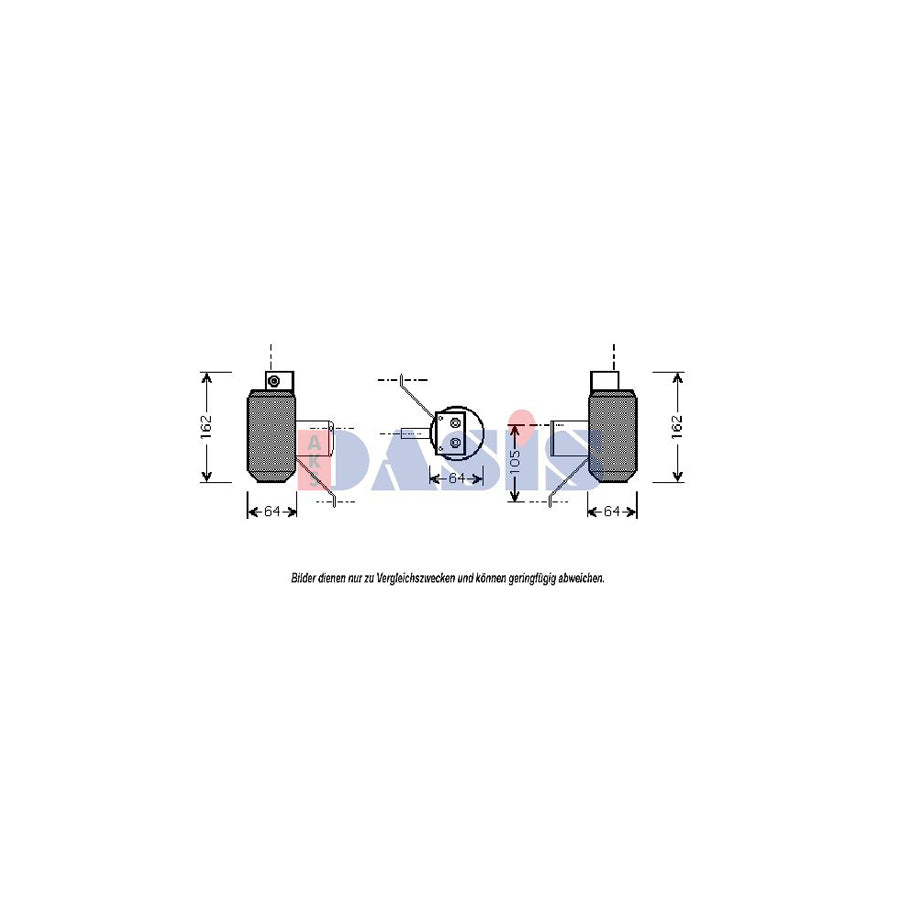 AKS Dasis 801310N Dryer, Air Conditioning