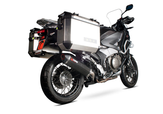 Scorpion RHA156CEO Honda VFR1200 X Crosstourer Serket Parallel Slip-On - Carbon Fibre Sleeve | ML Performance US US