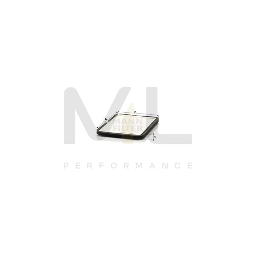 MANN-FILTER CU 2424 Pollen filter for RENAULT MEGANE Particulate Filter