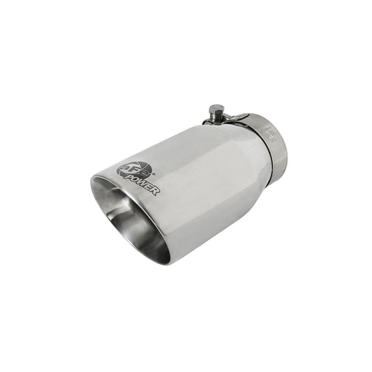  aFe 49T25354-P07 2-1/2 IN Inlet x 3-1/2 IN Outlet X 7 IN L Universal Exhaust Tip  | ML Performance US Car Parts