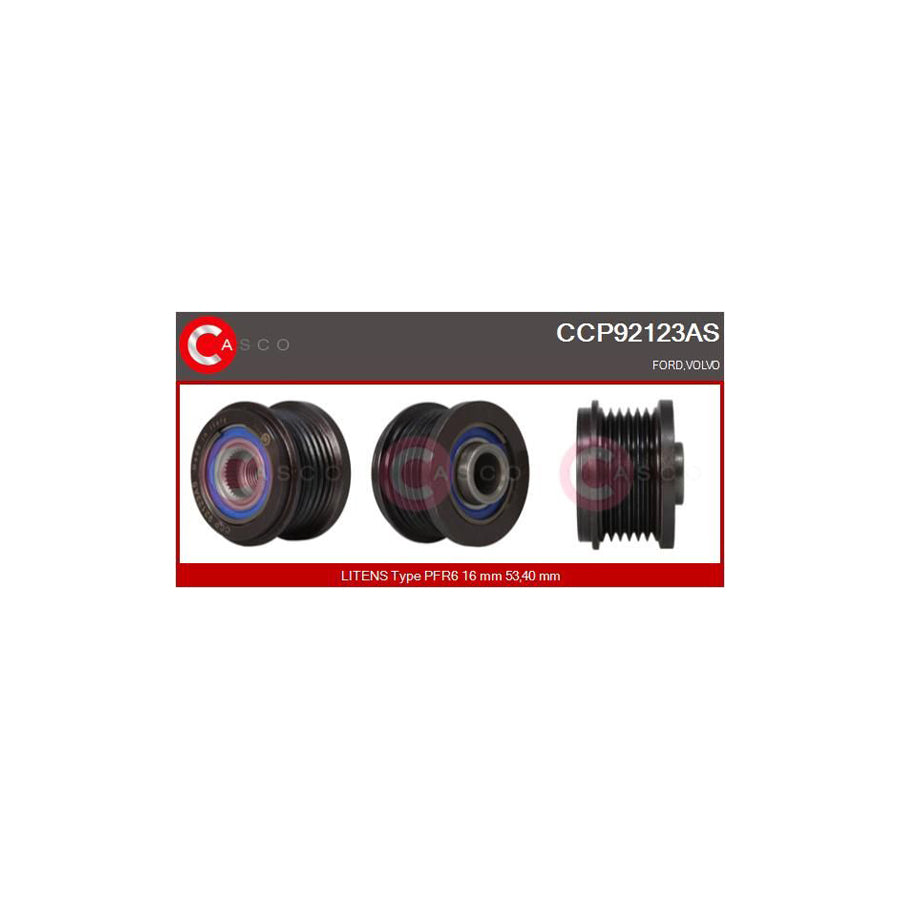 Casco Ccp92123As Pulley, Alternator