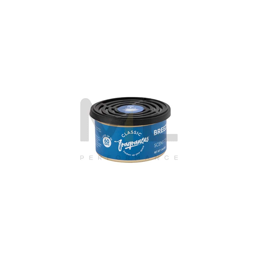 Designer Fragrances Scent Tin Car Air Freshener - Breeze