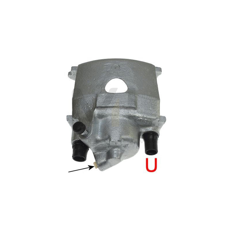 HELLA 8AC 355 387-051 Brake Caliper without holder