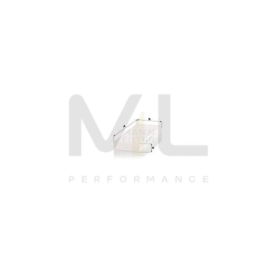 MANN-FILTER CU 9321 (10) Pollen filter Particulate Filter