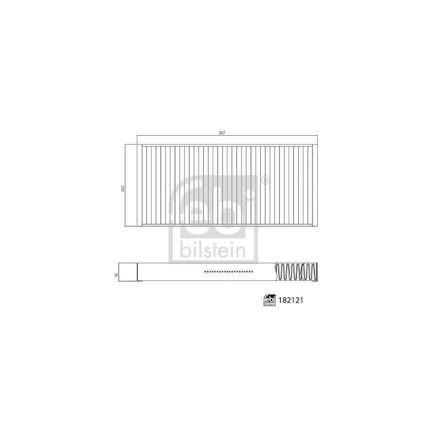 Febi Bilstein 182121 Pollen Filter
