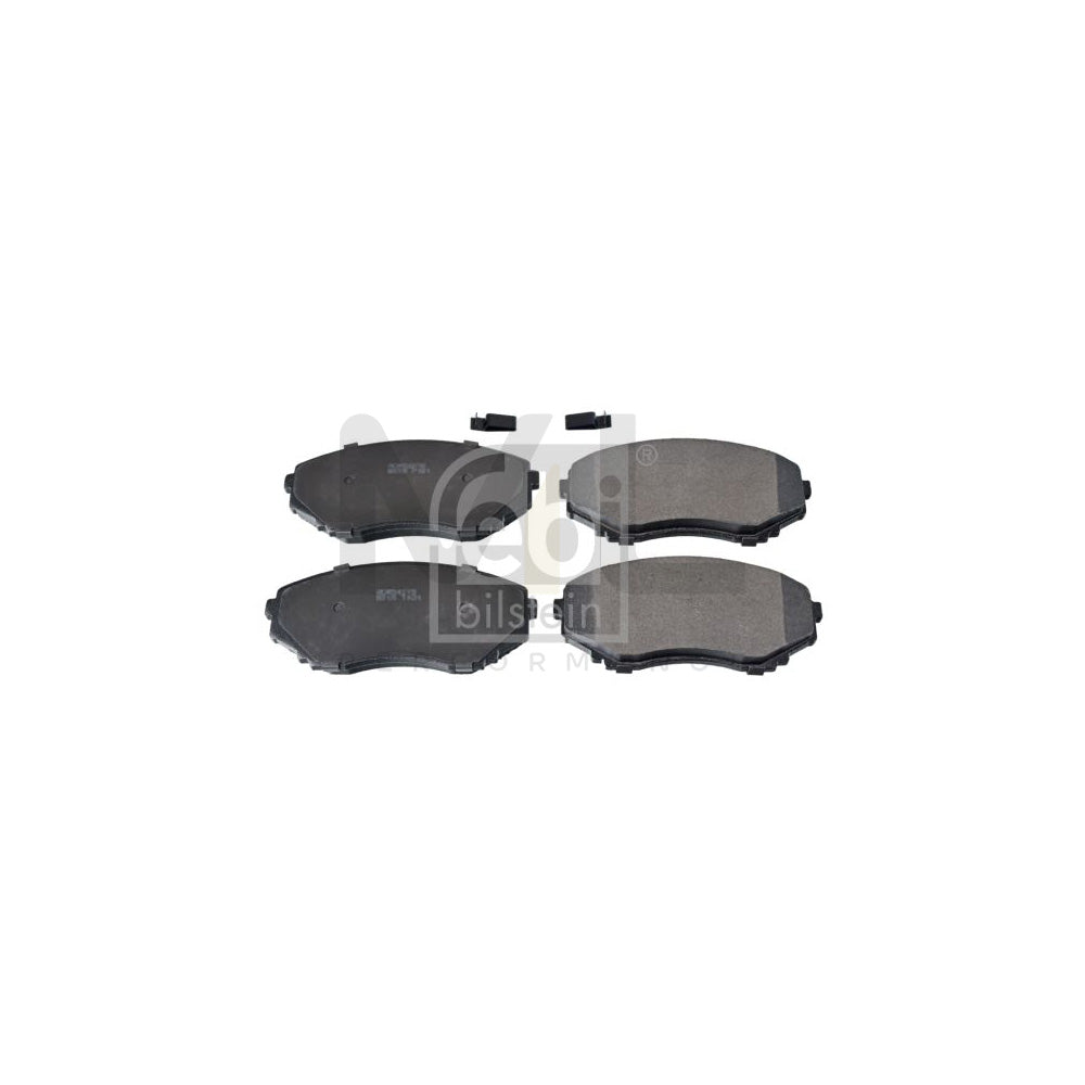 Febi Bilstein 170858 Brake Pad Set Front Axle, With Acoustic Wear Warning