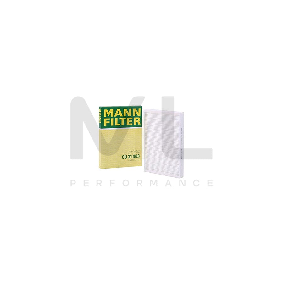 MANN-FILTER CU 31 003 Pollen filter Particulate Filter