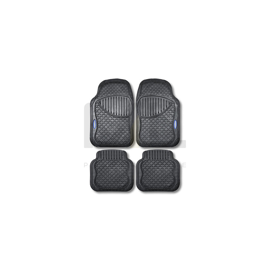 Goodyear Universal fit GOD9020 Floor mat set PVC, Front and Rear, Black
