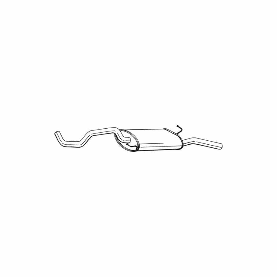Bosal 282-465 Rear Silencer for Seat Córdoba I Saloon (6K1, 6K2)
