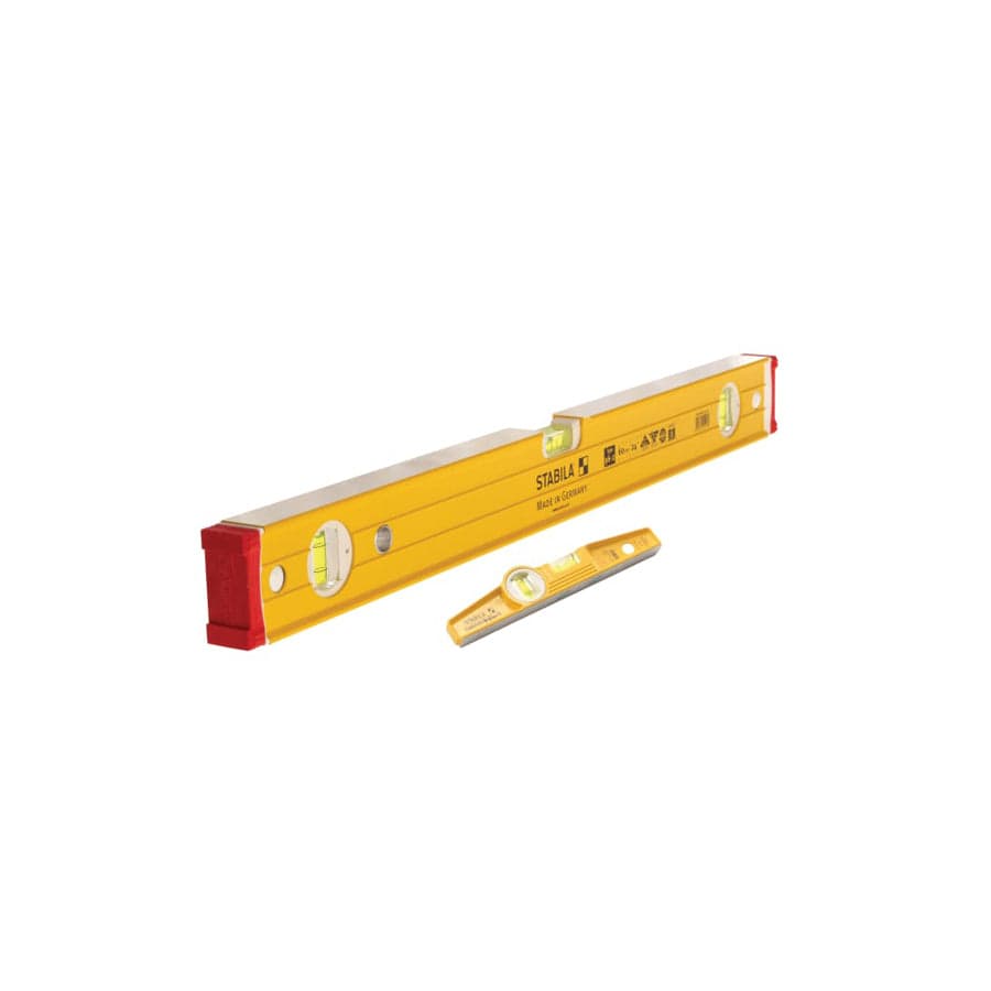 Stabila STB962120TP 96-2-120 Spirit Level & 81 S REM Level Pack