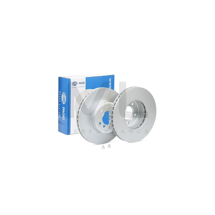 HELLA PRO 8DD 355 109-921 Brake Disc Internally Vented, Coated, without wheel hub, without wheel studs