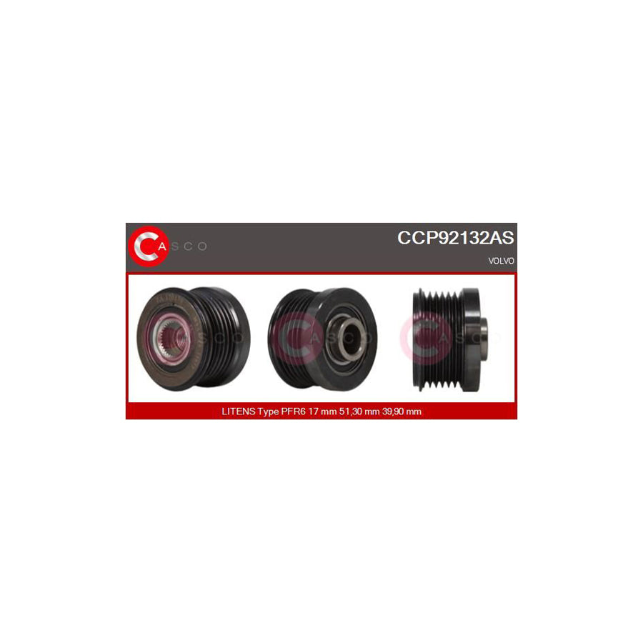 Casco Ccp92132As Pulley, Alternator