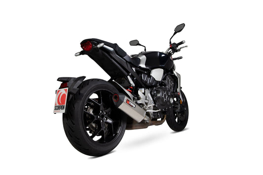 Scorpion RHA187TEO Honda CB1000 R Serket Parallel Slip-On - Titanium Sleeve | ML Performance US US
