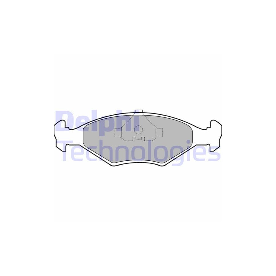 Delphi Lp677 Brake Pad Set